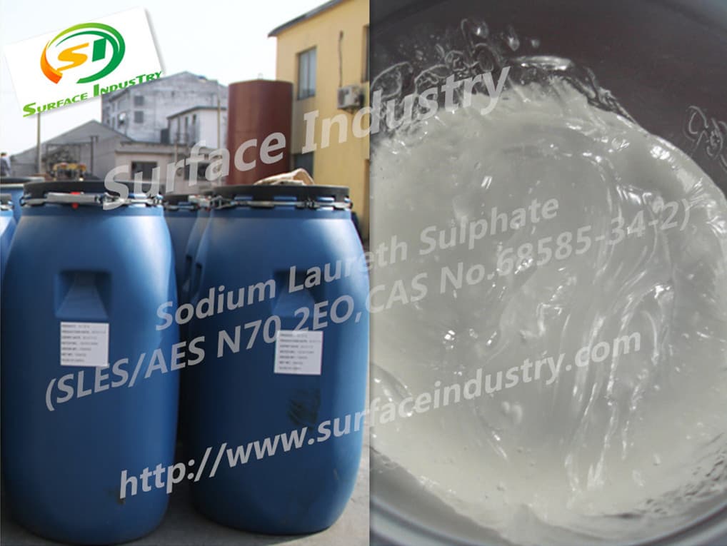Sodium Lauryl Ether Sulphate Paste _SLES N70_ for Detergent